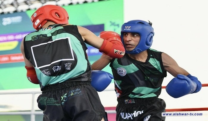 إياد البدر يتأهل إلى نهائي المواي تاي بدورة التضامن الإسلامي