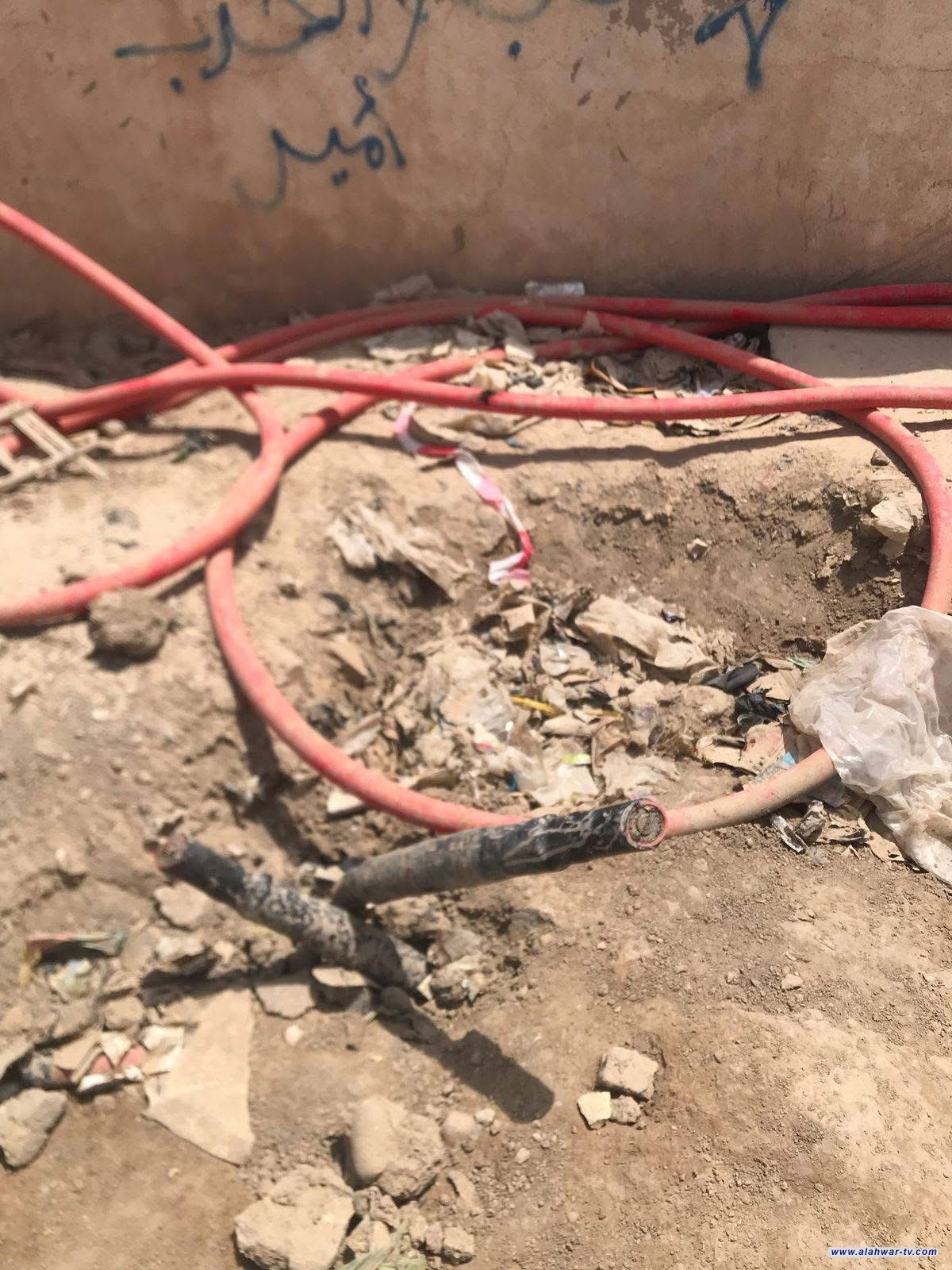 كهرباء ذي قار تستنكر حادث سرقة قابلو ارضي مغذي وسط مدينة الناصرية