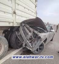 مصرع شخص وإصابة ثلاثة في حادث سير جنوب الناصرية