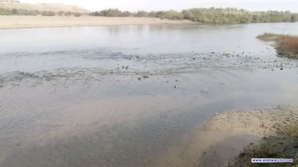 انخفاض كبير في مناسيب الراب  الصغير بسبب تراجع الإطلاقات من سد دوكان