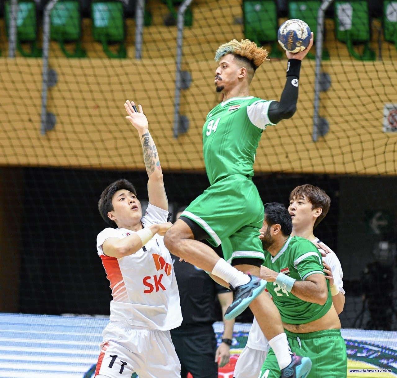 اليوم . منتخب اليد يلاقي السعودية في بطولة التضامن الإسلامي