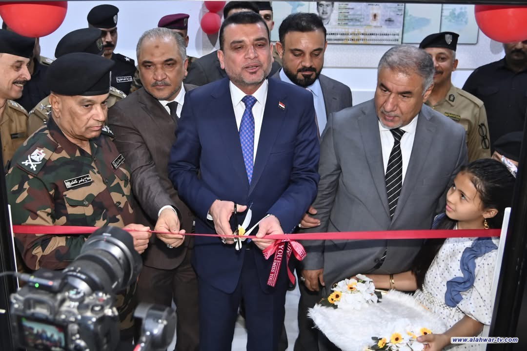 قائد شرطة ذي قار يشارك حضور افتتاح مكتب جوازات قضاء الشطرة