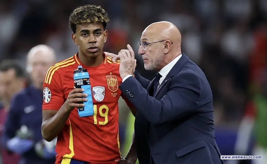 مدرب اسبانيا عن يامال: يتبقى له 15 عاماً معنا