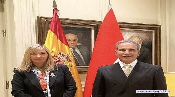 رئيس مجلس القضاء يبحث مع نظيره الإسباني التعاون بين البلدين في المجال القانوني