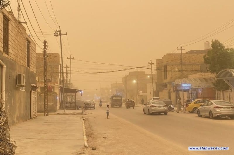 الأنواء الجوية في الناصرية: تراجع محدود في درجات الحرارة وعواصف ترابية تهدد الرؤية