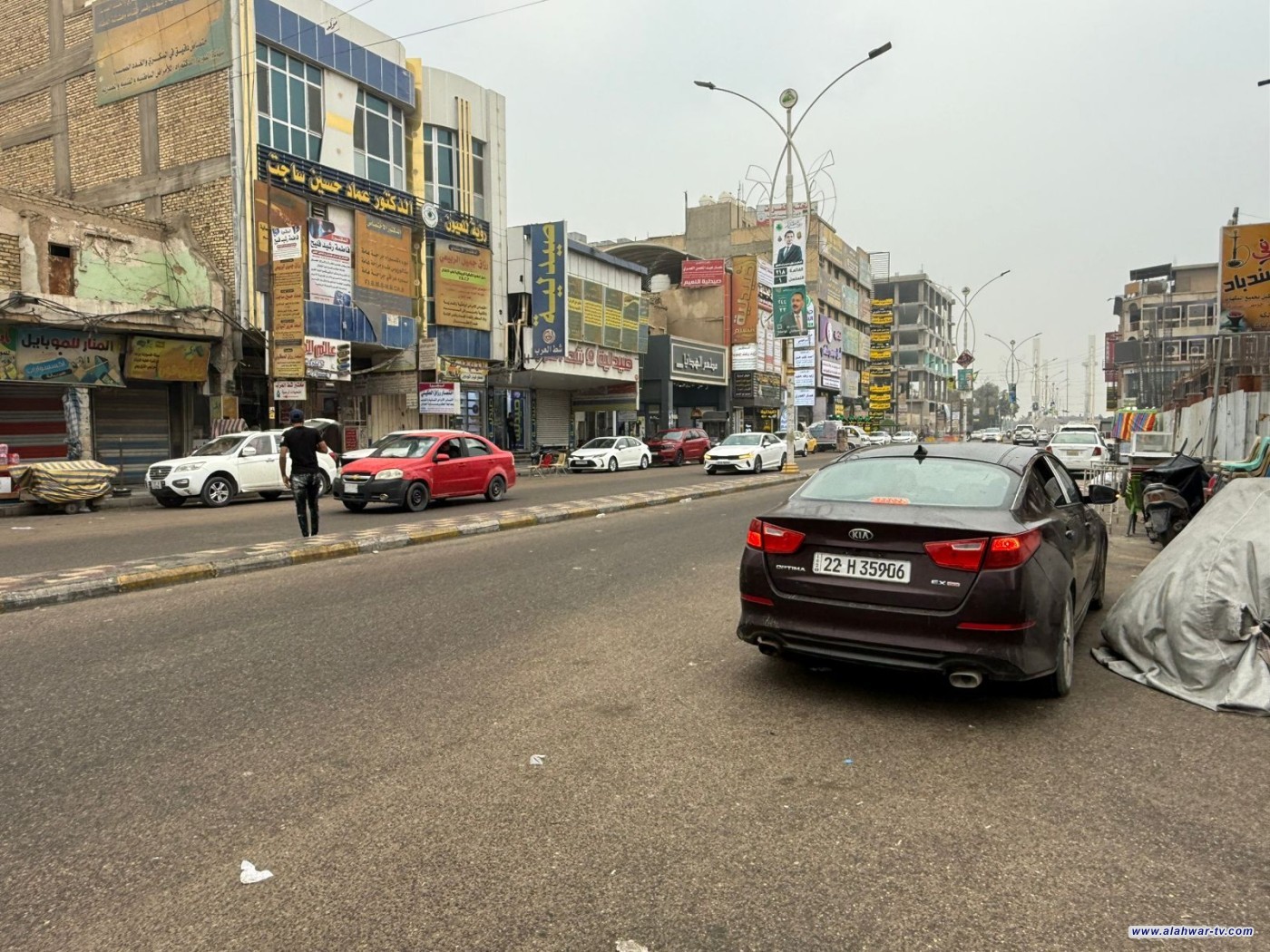 صور| ذي قار تستقبل أولى زخّات المطر. بداية خجولة لموسم شتوي تنتظره الأهالي