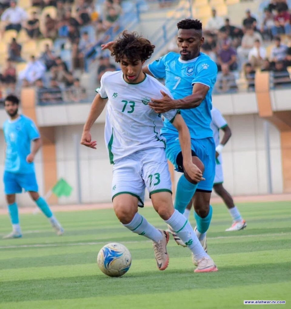 نادي الغراف يحسم المواجهة بثنائية نظيفة أمام أمانة بغداد ويعزز موقعه في الدوري