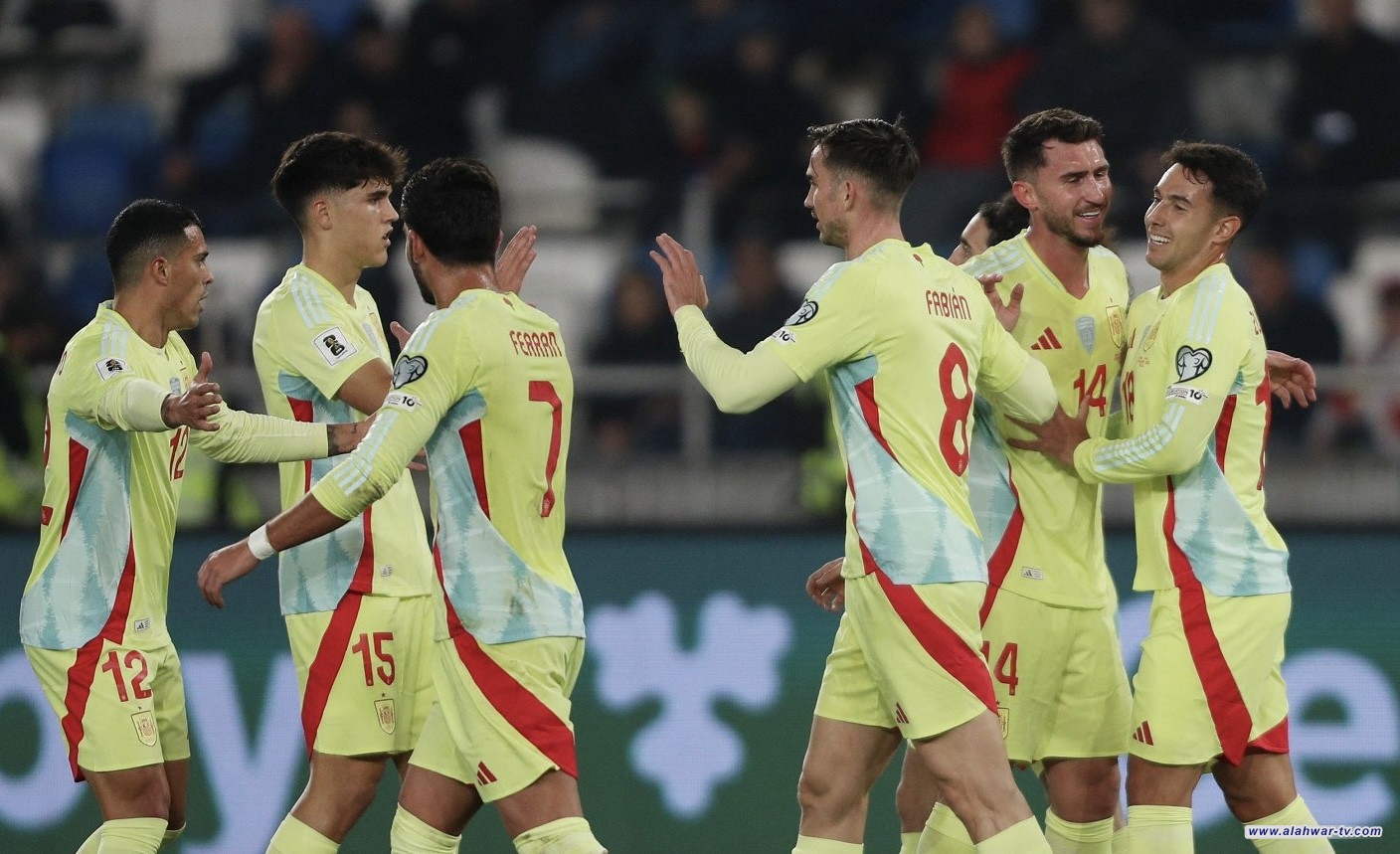 إسبانيا تقترب من بلوغ مونديال 2026 بفوز كبير أمام جورجيا