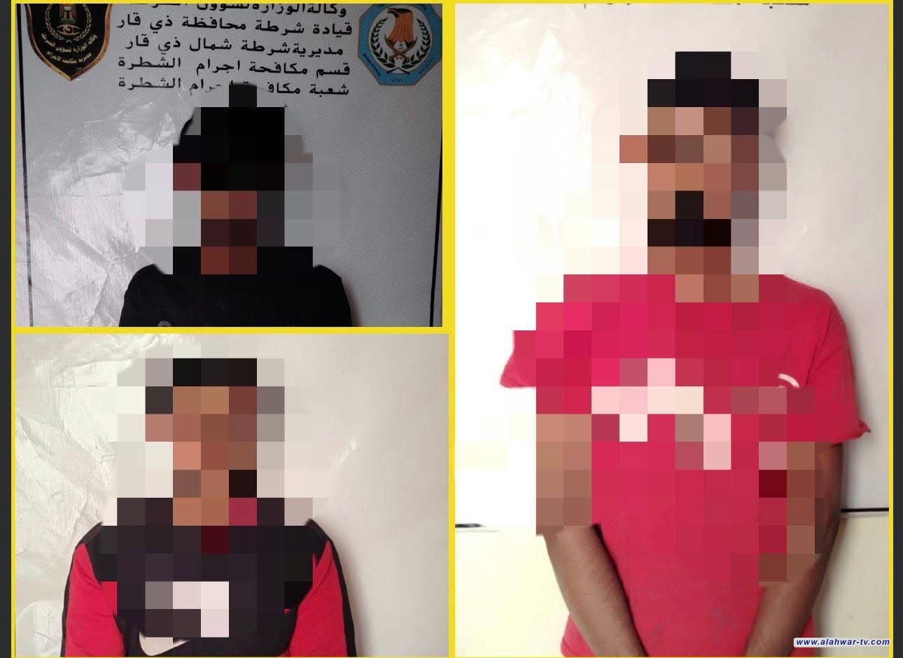 مكافحة إجرام الشطرة تلقي القبض على ثلاثة متهمين بقضية سرقة