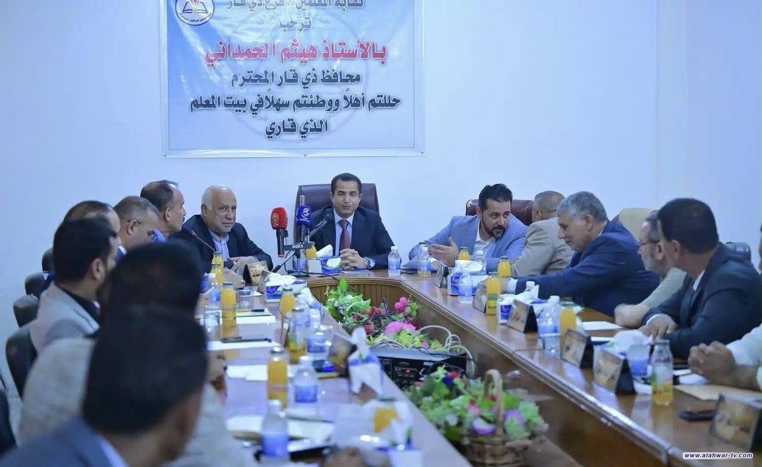 محافظ ذي قار يتعهد بتذليل عقبات ملف الأراضي السكنية للتربويين
