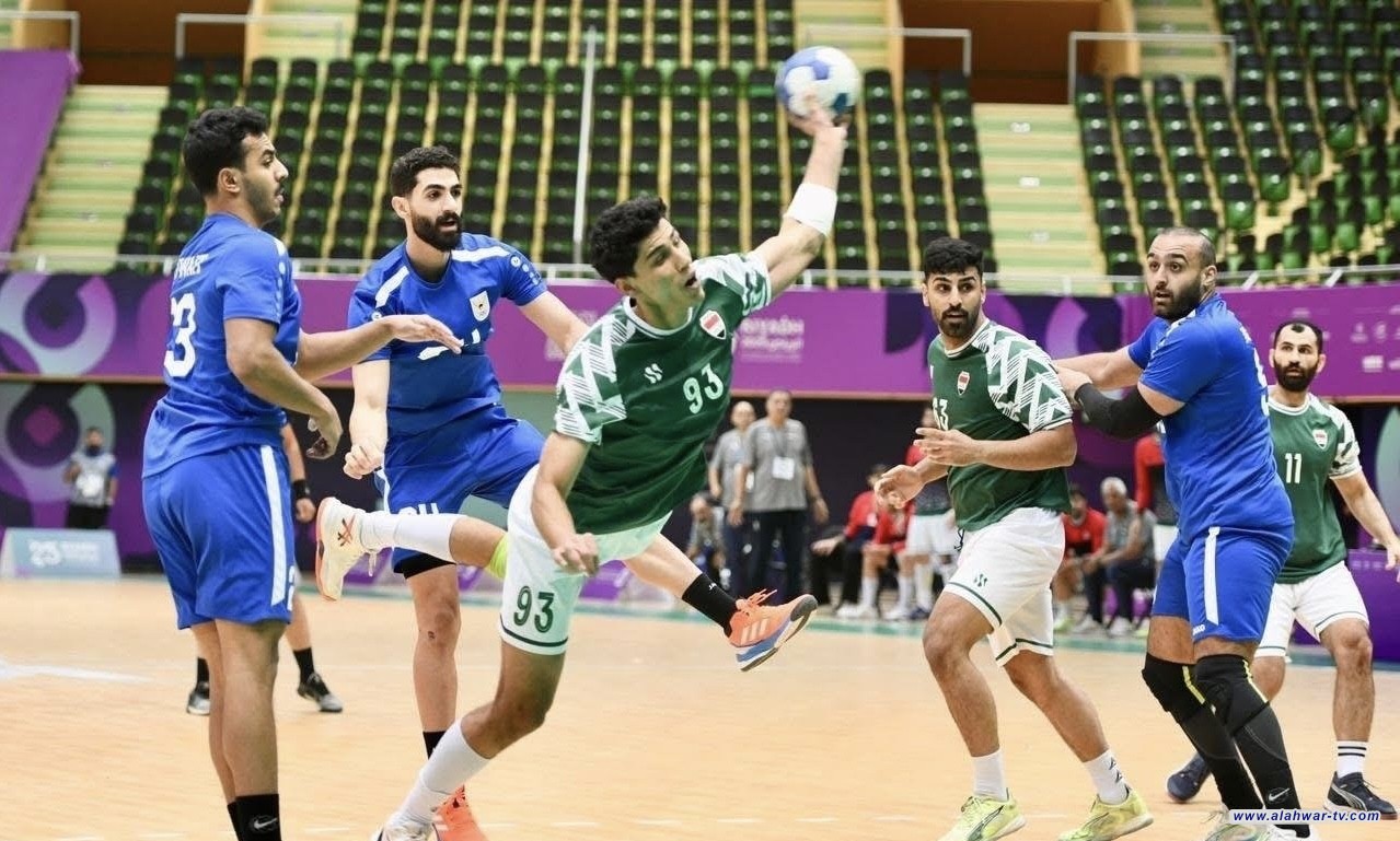 منتخبنا الوطني لكرة اليد يتعرض للخسارة من الكويت في دورة التضامن الإسلامي