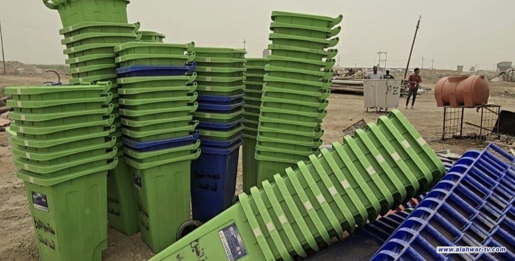 بلدية سوق الشيوخ توزع 250 حاوية نفايات وتحذر: لا دفعات جديدة قبل تقييم الالتزام