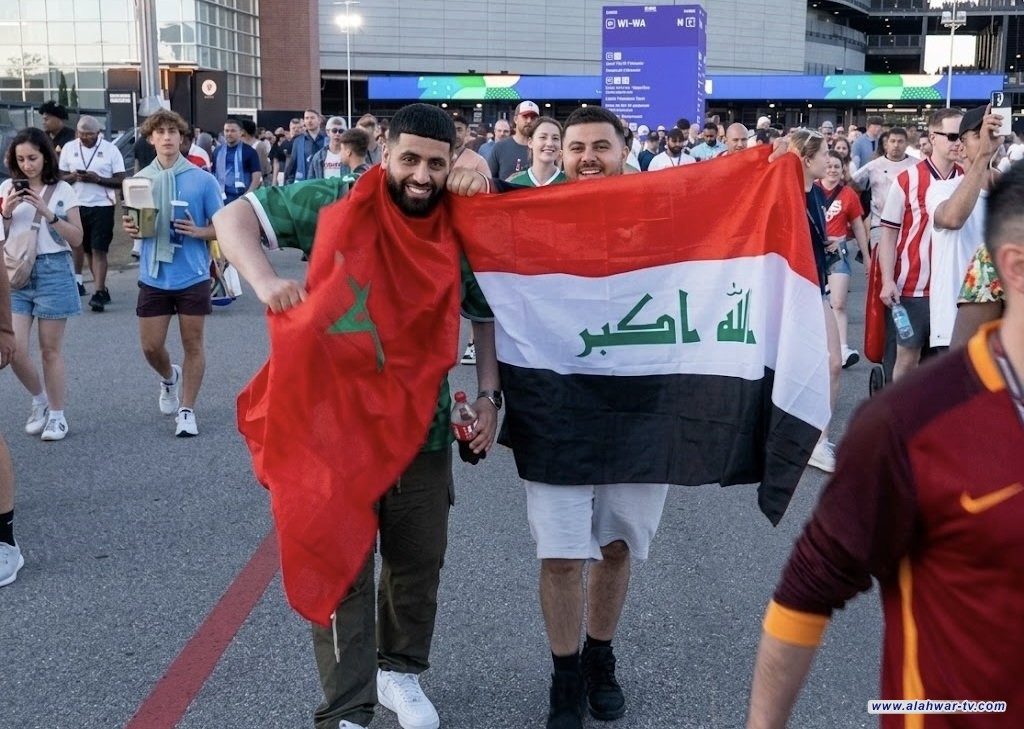 الجماهير العراقية في بوسطن تؤكد ثقتها بالمنتخب على تجاوز التعثر الأول