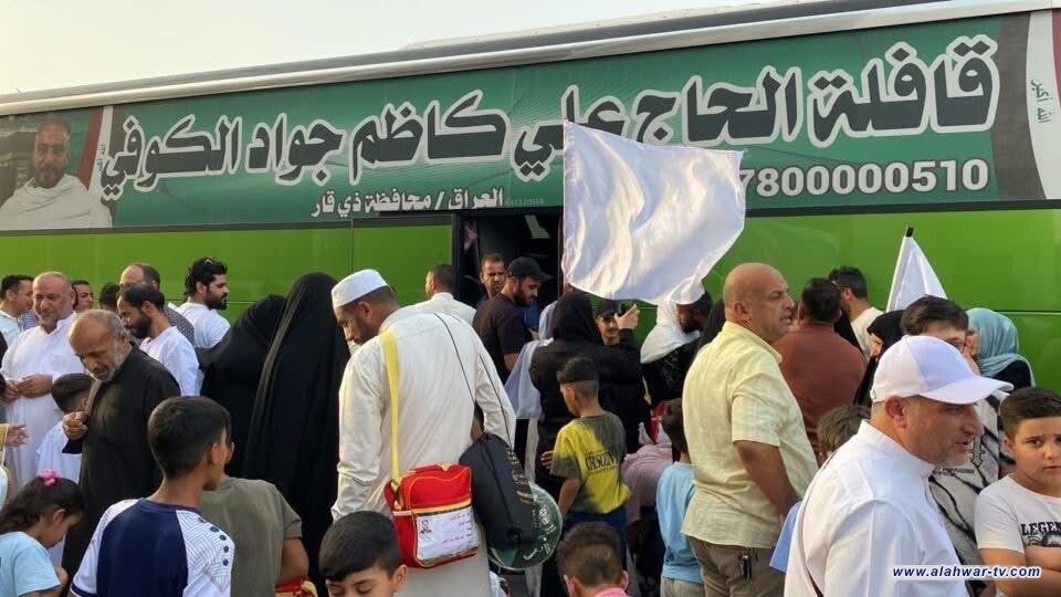 ذي قار تودّع أول قافلة من حجاج ذوي الشهداء إلى الديار المقدسة