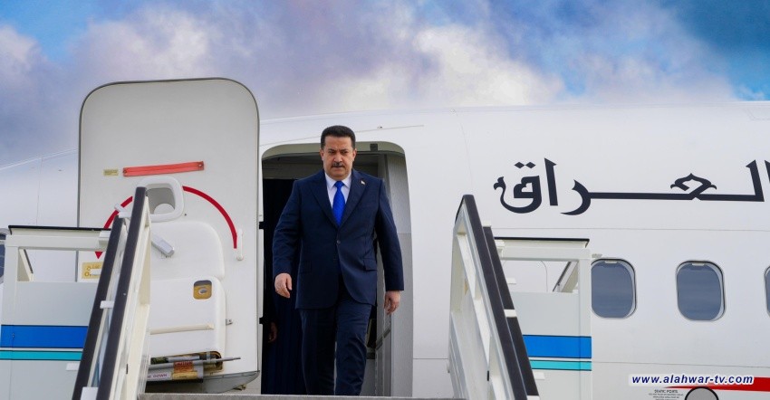 السوداني يصل إلى مطار الموصل