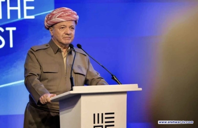 مسعود بارزاني: قانون الانتخابات غير عادل ونأمل تعديله