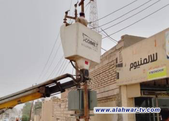 كهرباء ذي قار: ازالة اكثر من 500 حالة تجاوز عن الشبكة الكهربائية في الاسبوع الماضي