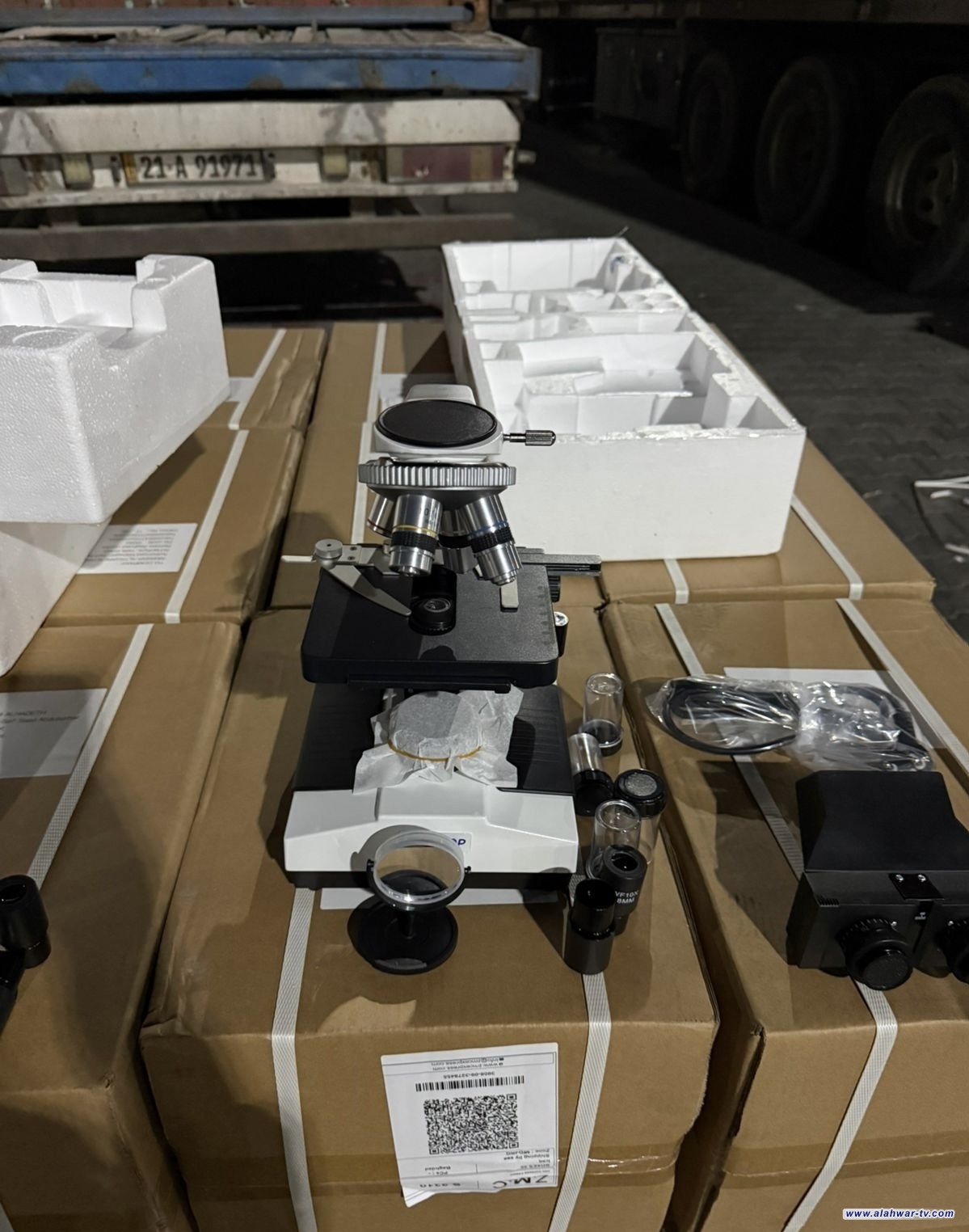 إحباط محاولة تهريب مستلزمات طبية في منفذ ميناء أم قصر الشمالي