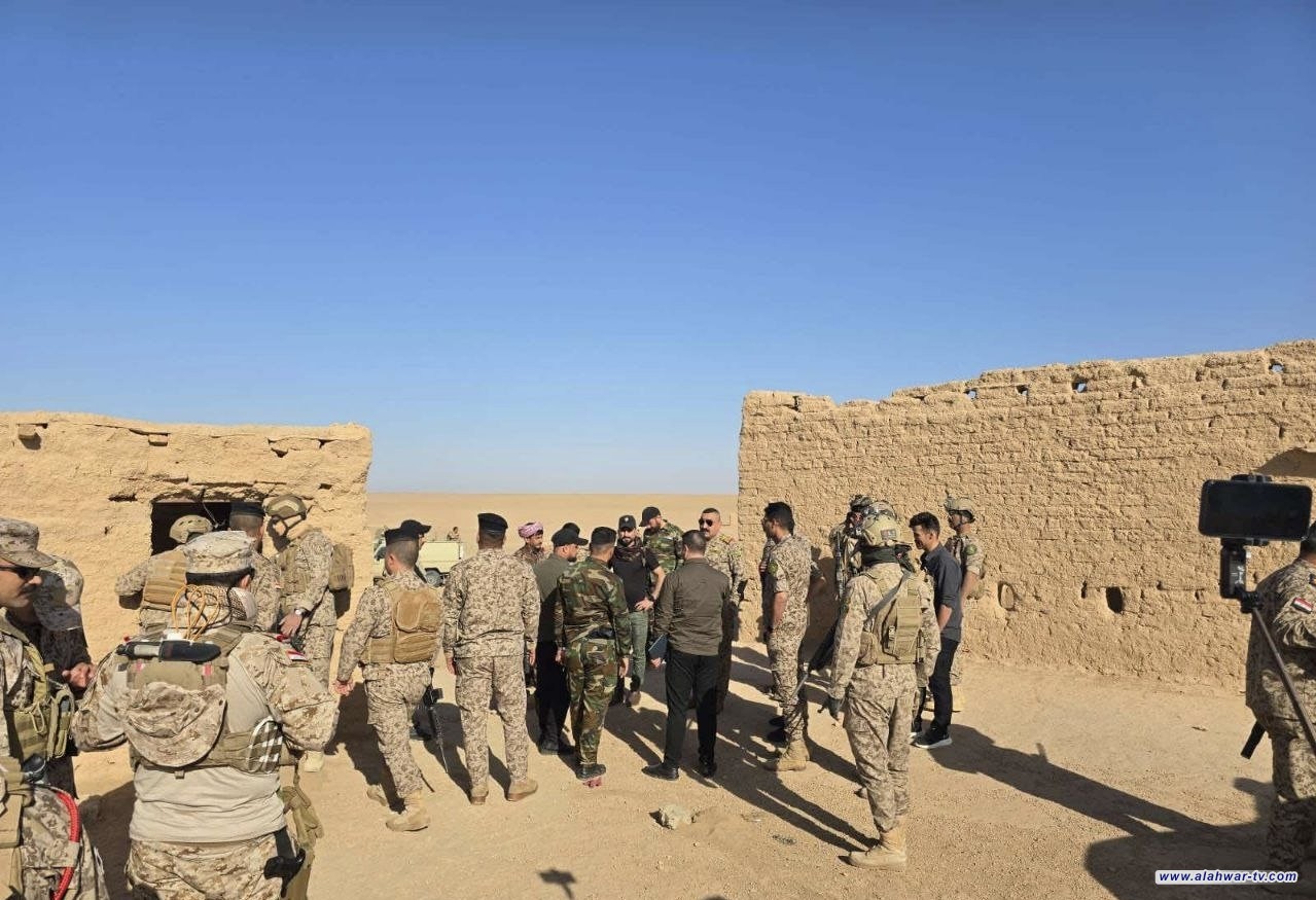 الحشد الشعبي: ضبط مضافات لعصابات داعش الإرهابية في الصحراء الكبرى