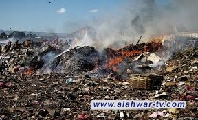 حريق في الطمر الصحي بجنوب الناصرية.. والدفاع المدني يتدخل بقوة