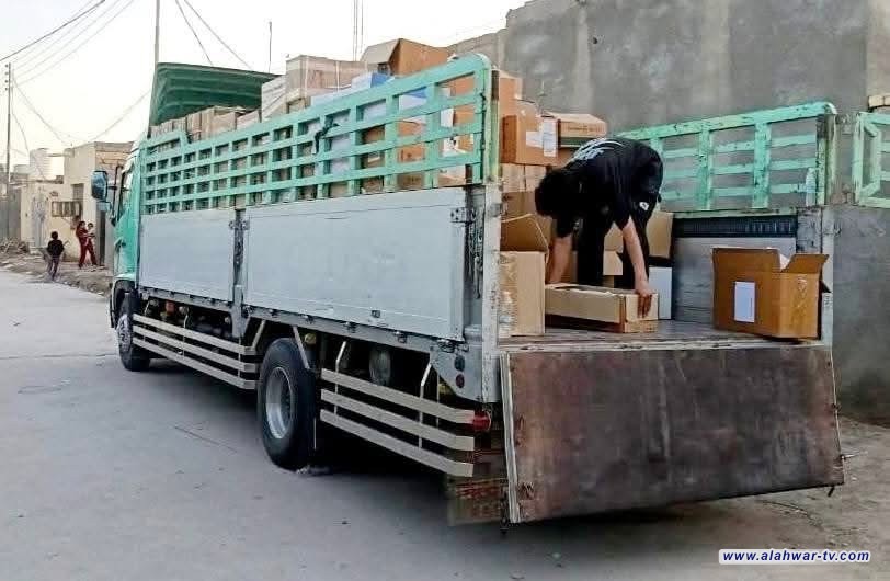 ضبط 10 أطنان من الأدوية المجهولة المصدر في منطقة الشوفة بالناصرية وإحالة المخالفين إلى القضاء.