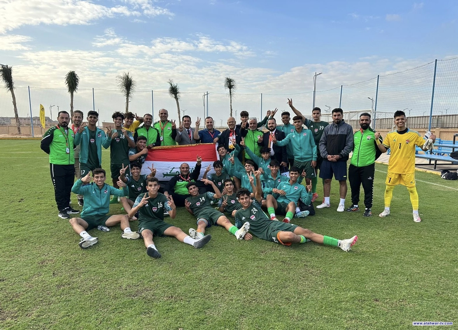 منتخب العراق المدرسي يحقق فوزه الأول في البطولة العربية على حساب الجزائر