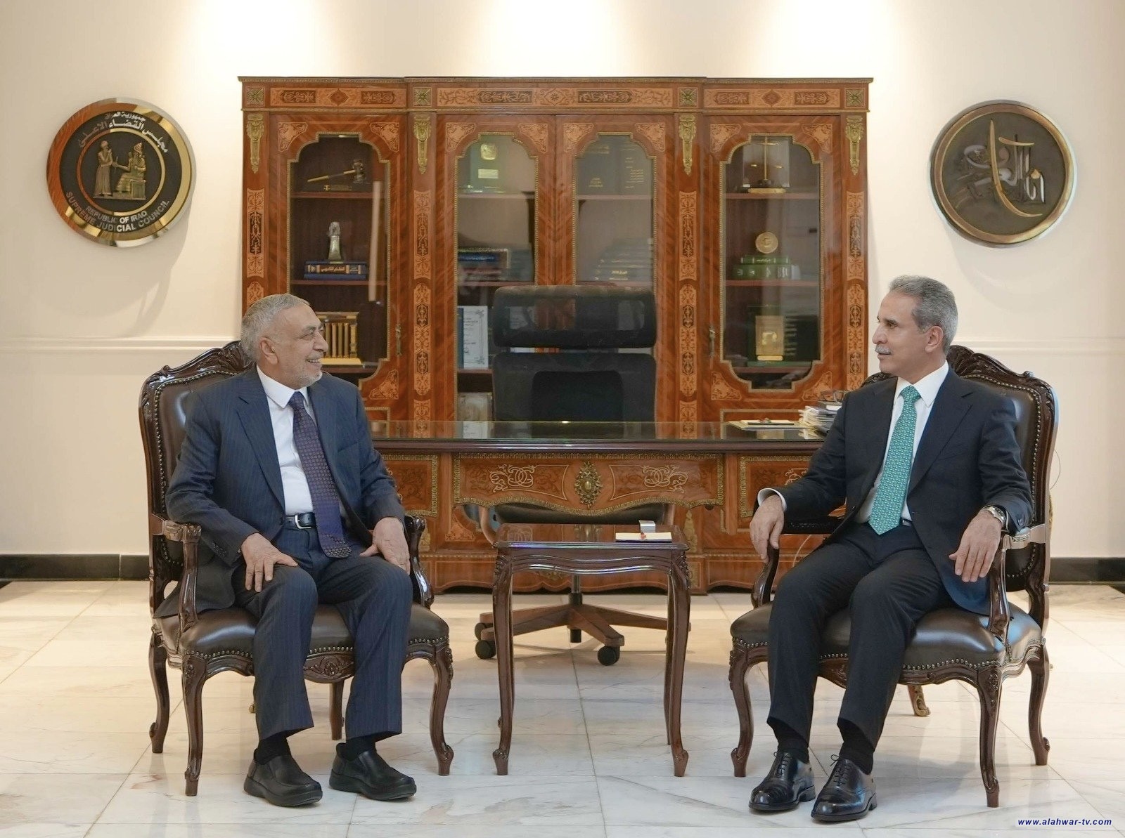 زيدان والمشهداني يبحثان عدداً من المواضيع القانونية ذات الاهتمام المشترك