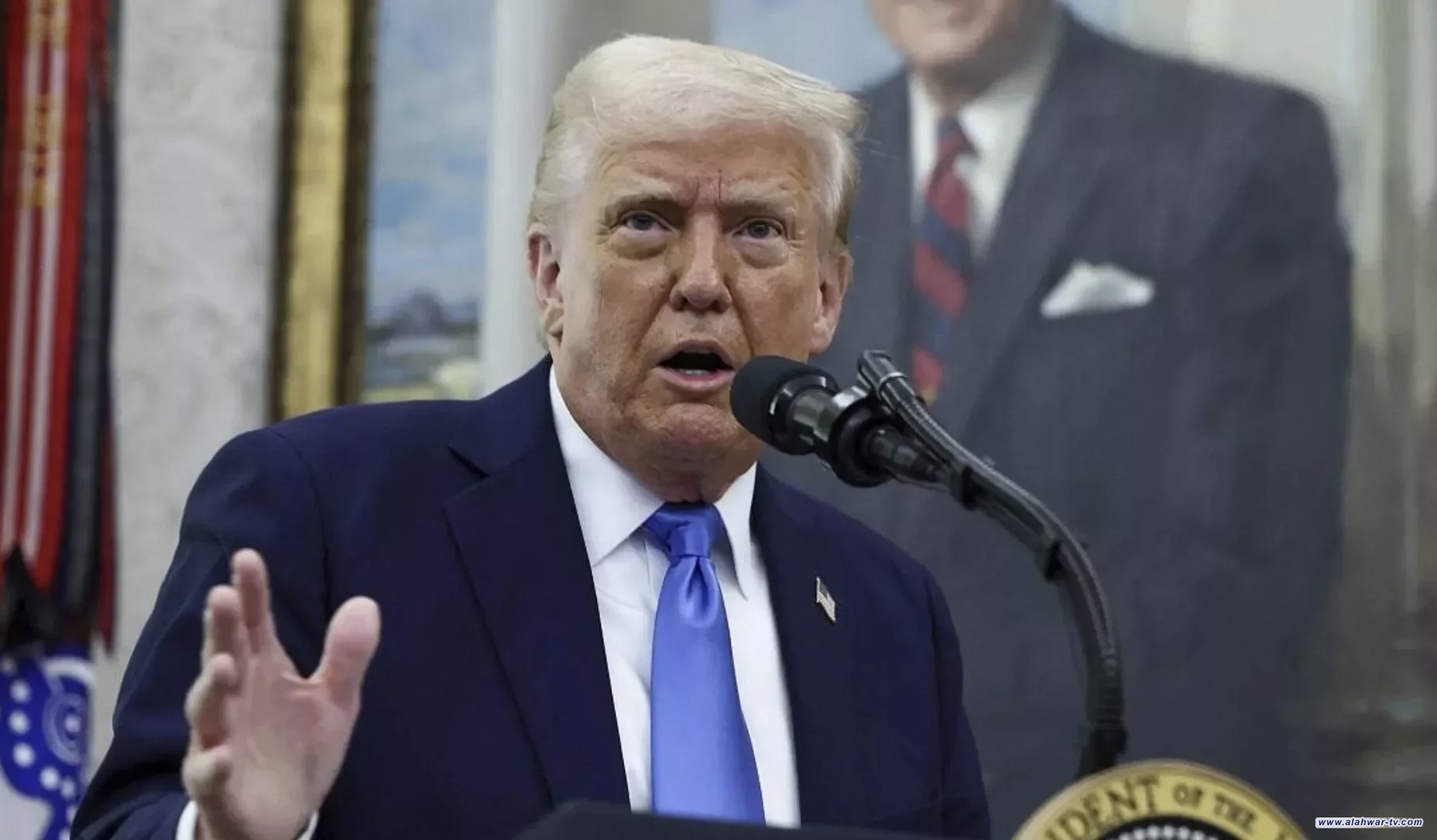 ترامب يصف الحرب على غزة بالوحشية