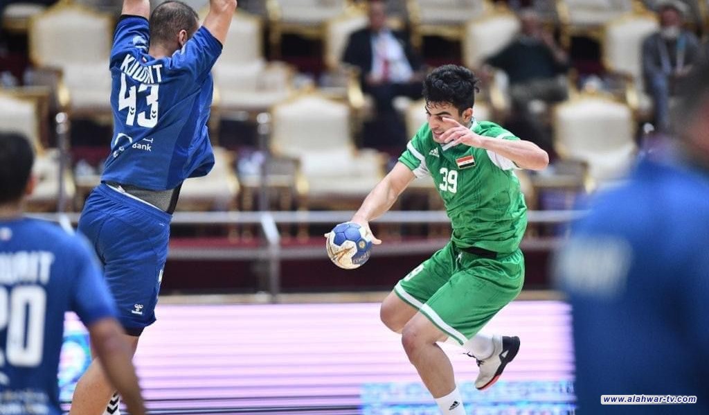منتخب العراق يخسر في مباراة "تحديد المراكز" امام نظيره الاردني في البطولة العربية لكرة اليد للناشئين