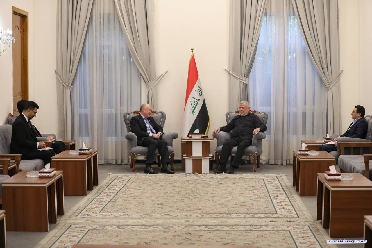 العامري والسفير الأسترالي يستعرضان آخر المستجدات ودور المجتمع الدولي