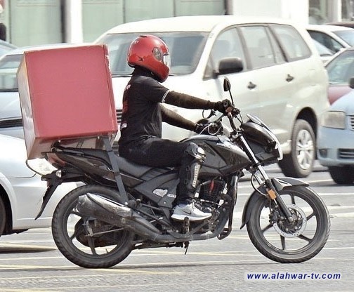 المرور العامة تستثني دراجات خدمة التوصيل من قرار منع الحركة