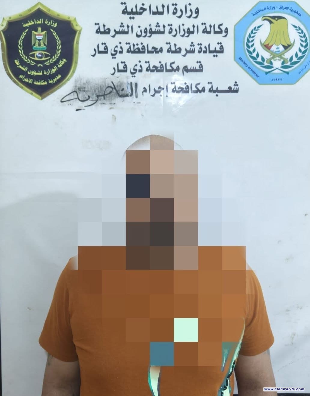مكافحة إجرام ذي قار تلقي القبض على متهم نفّذ ثلاث جرائم سرقة