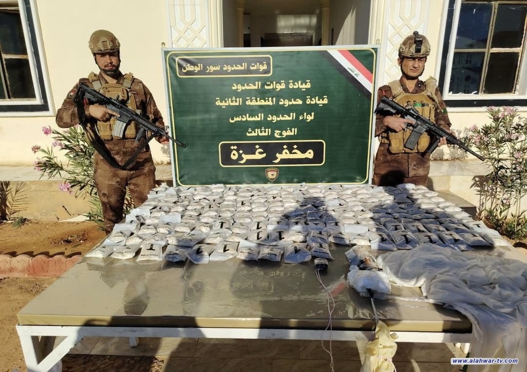 قوات الحدود تحبط محاولة تهريب 34 كغم من المخدرات بواسطة بالون هوائي في طريبيل