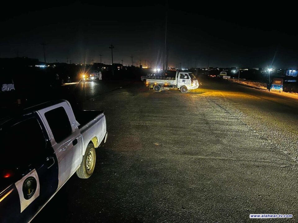 حادث مروري شمال الناصرية يسفر عن إصابة شخصين على دراجة نارية