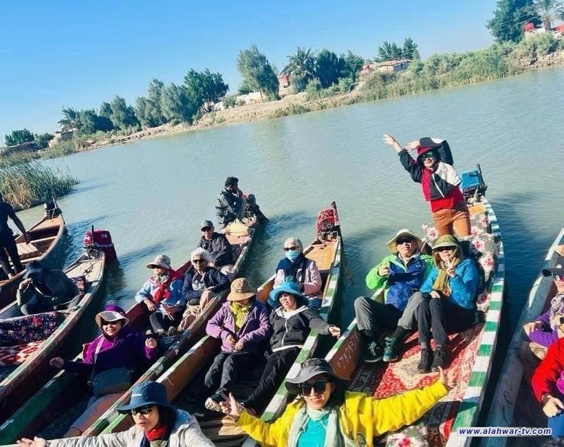 وفدٌ ماليزي يجري جولةً سياحيَّة في أهوار ذي قار