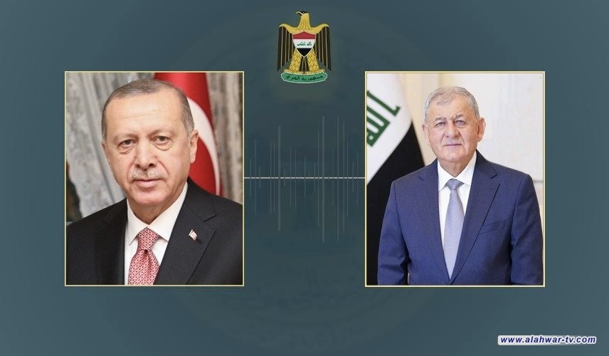 رئيس الجمهورية يبحث مع الرئيس التركي التنسيق بالقضايا ذات الاهتمام المشترك
