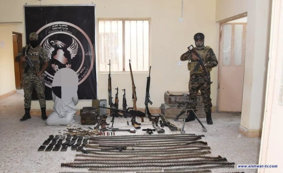 عملية أمنية دقيقة اعتقال متهم وضبط مخزون من السلاح جنوب الناصرية