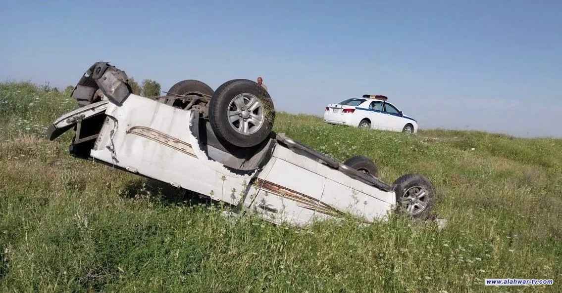 مصرع عائلة من 3 اشخاص في حادث مروري شرق الناصرية