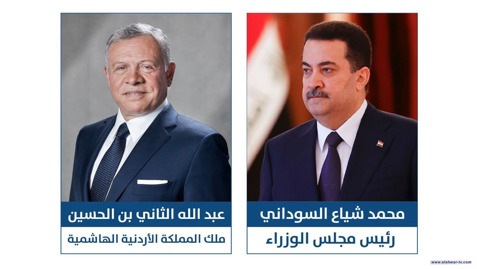 رئيس الوزراء والعاهل الأردني يبحثان سبل تنمية العلاقات الثنائية بين البلدين