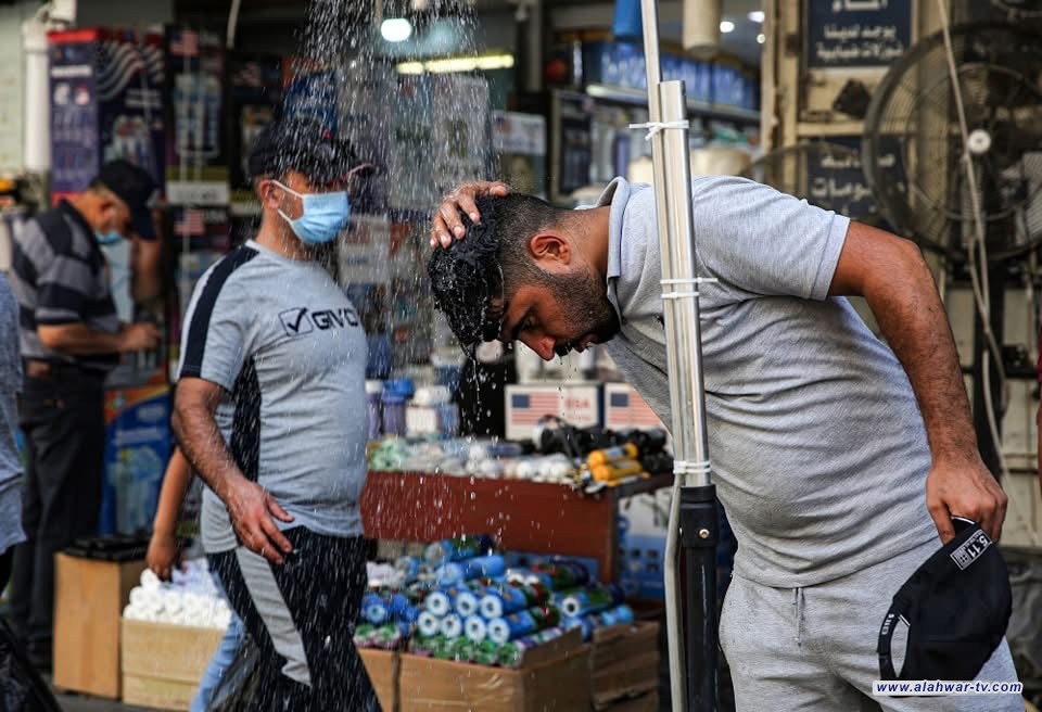 انخفاض طفيف في درجات الحرارة بذي قار نتيجة مرتفع جوي تركي