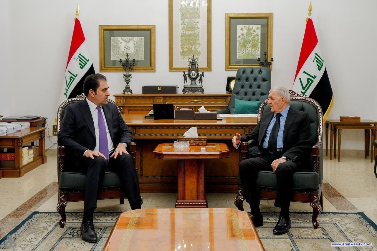 رئيس الجمهورية والمندلاوي يؤكدان على استمرار الحوارات للإسراع بحسم الاستحقاقات الدستورية