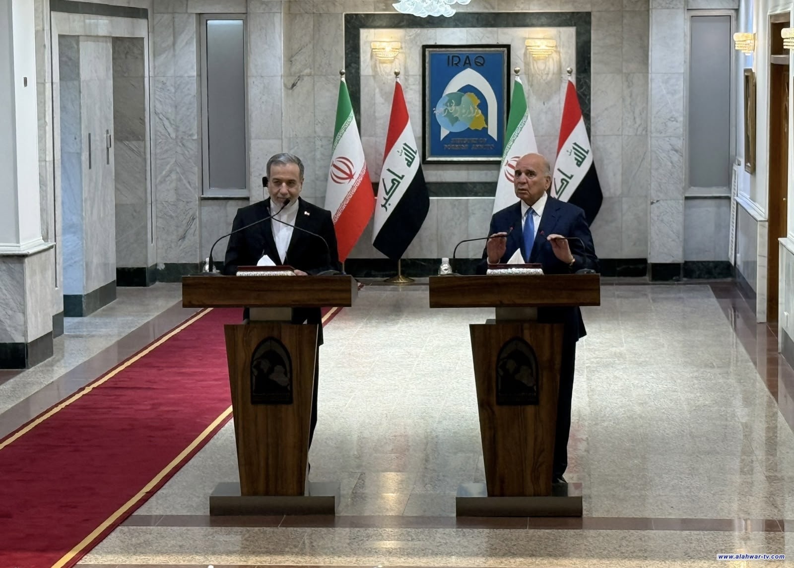 عراقجي: ننسق مع بغداد لوضع آلية لتشييع السيد الشهيد خامنئي بالمناطق المقدسة