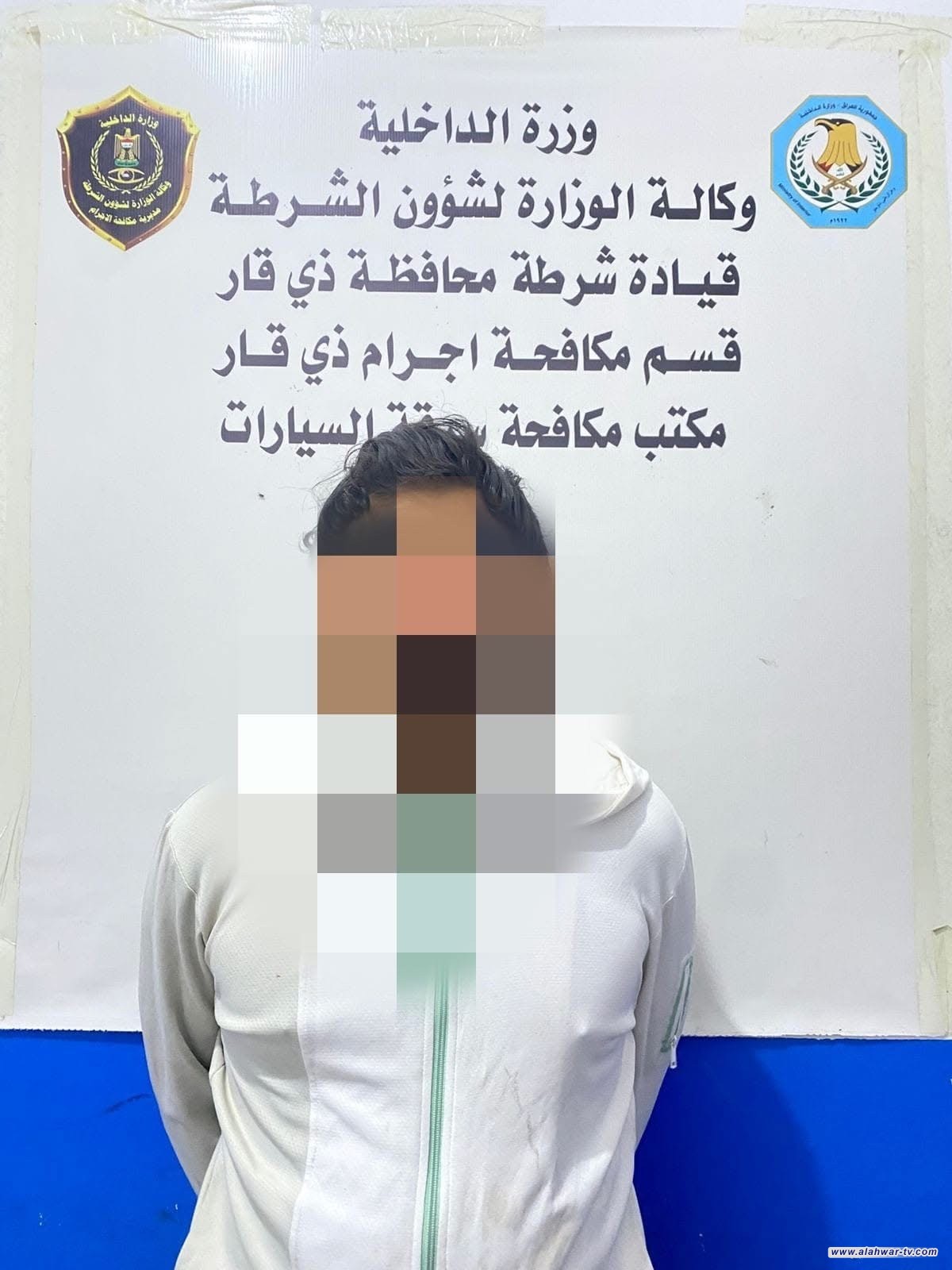 مكافحة إجرام ذي قار تلقي القبض على متهم ارتكب ثلاث جرائم سرقة