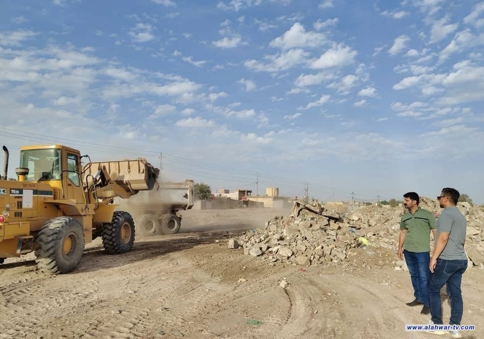 مفتشية آثار ذي قار تطلق حملة كبرى لإزالة التجاوزات عن المواقع الأثرية