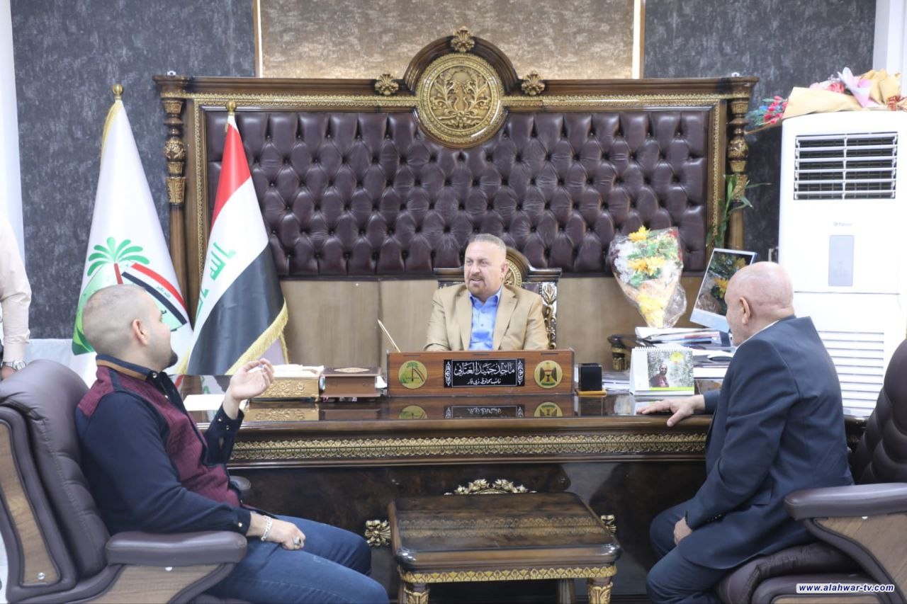 العتابي يستقبل عددا من المواطنين ويوعز بحل مشاكلهم مع الجهات المختصة