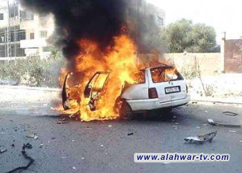 مجهولون يحرقون عجلة تعود لمحامٍ وسط الناصرية