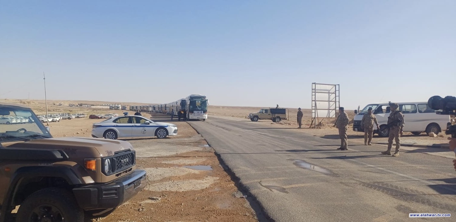 قوات الحدود توفر الحماية والتسهيلات لحجاج بيت الله الحرام عبر منفذ عرعر