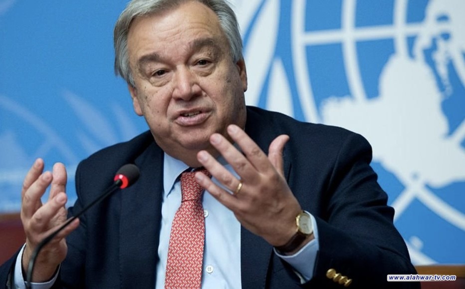 رئيس الوزراء يستقبل الأمين العام للأمم المتحدة أنطونيو غوتيريش