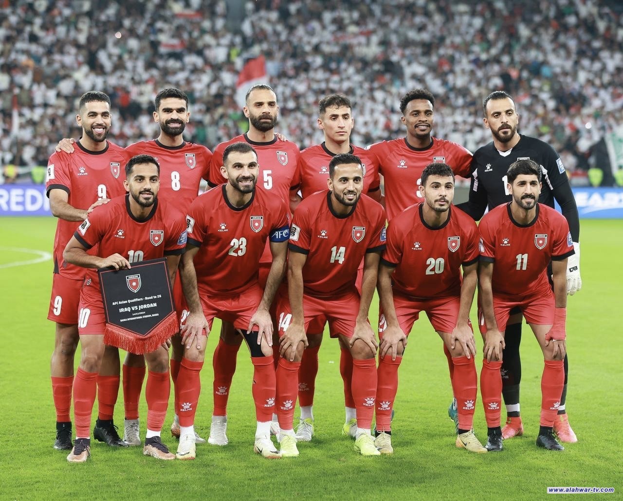 المنتخب الأردني: الجمهور العراقي حفزنا على تقديم اداء كبير