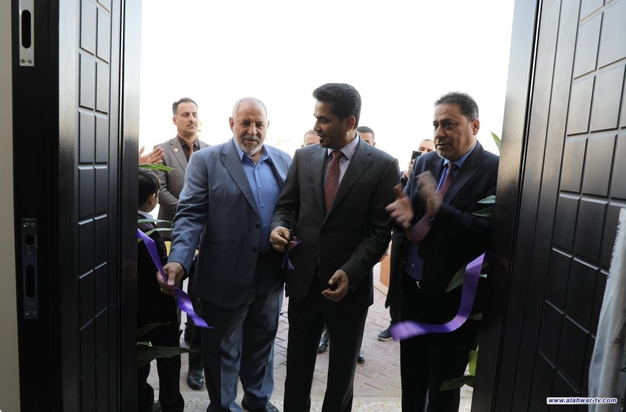 وزير النقل يفتتح بناية مشروع الرصد الجوي في ميسان
